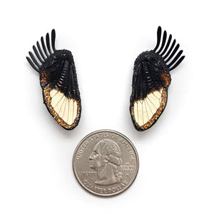 Lashes Earrings-Earrings-Märta Mattsson-Pistachios