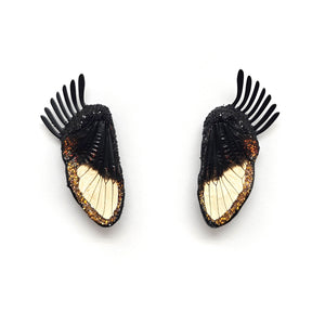 Lashes Earrings-Earrings-Märta Mattsson-Pistachios