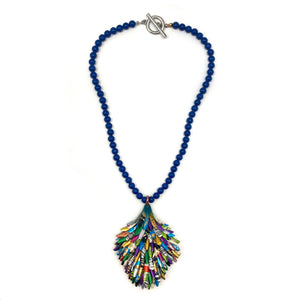 Layered Aluminum Pendant Necklace-Necklaces-Eunseok Han-Pistachios