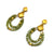 Layered Peridot Earrings-Earrings-Bernd Wolf-Pistachios
