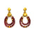 Layered Tourmaline Earrings-Earrings-Bernd Wolf-Pistachios
