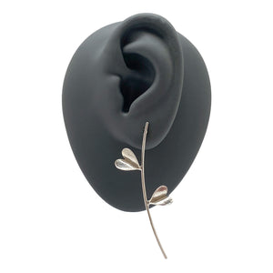 Leaf of Love Earrings-Earrings-Huiyu Chiu-Pistachios