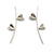 Leaf of Love Earrings-Earrings-Huiyu Chiu-Pistachios