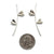 Leaf of Love Earrings-Earrings-Huiyu Chiu-Pistachios