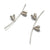 Leaf of Love Earrings-Earrings-Huiyu Chiu-Pistachios