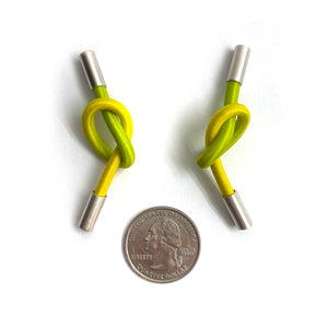 Lemon and Lime Knot Earrings
