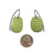 Lime Green Enamel Earrings-Earrings-Jenne Rayburn-Pistachios