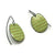 Lime Green Enamel Earrings-Earrings-Jenne Rayburn-Pistachios