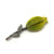 Lime Green Flower Brooch-Pins-Naoko Yoshizawa-Pistachios