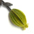 Lime Green Flower Brooch-Pins-Naoko Yoshizawa-Pistachios