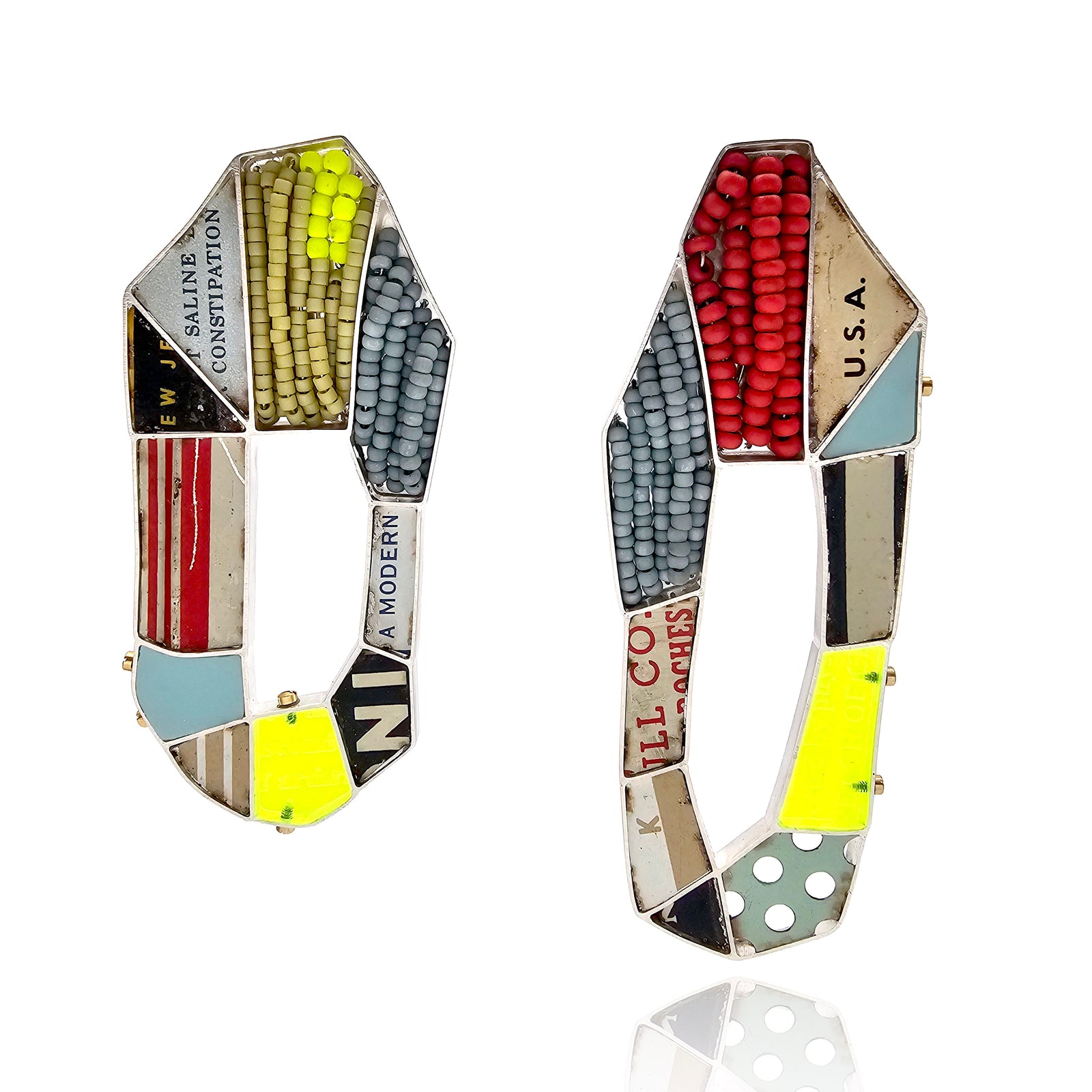 Liminal Spaces Earrings - Pistachios