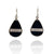 Lined Flourite Hook Earrings-Earrings-Susanne Kern-Pistachios