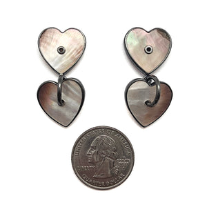 Linked Heart Earrings-Earrings-Emily Rogstad-Pistachios
