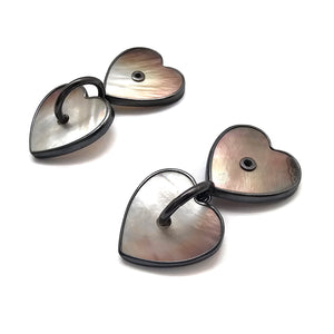 Linked Heart Earrings-Earrings-Emily Rogstad-Pistachios