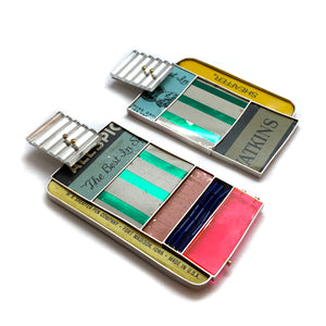 Lisa Frank Earrings-Earrings-Carin Jones-Pistachios