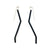 Long Asymmetric Earrings-Earrings-Joanne Grimonprez-Pistachios