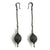 Long Black Diamond Earrings-Earrings-Sowon Joo-Pistachios