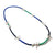 Long Blue and Green Necklace-Necklaces-Gilly Langton-Pistachios