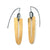 Long Gold Arch Earrings-Earrings-Heather Guidero-Pistachios