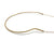 Long Moonstone Golden Drape Necklace-Necklaces-Veronika Majewska-Pistachios