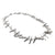Long Silver Bar Necklace-Necklaces-Elisa Bongfeldt-Pistachios