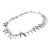 Long Silver Bar Necklace-Necklaces-Elisa Bongfeldt-Pistachios