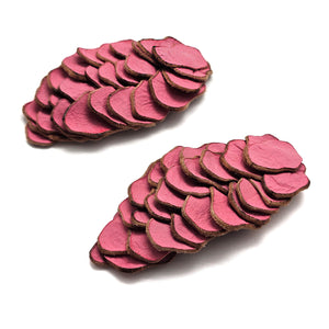Long Soppero Pink Earrings-Earrings-Karin Roy Andersson-Pistachios