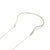 Long Spinel Silver Drape Necklace-Necklaces-Veronika Majewska-Pistachios