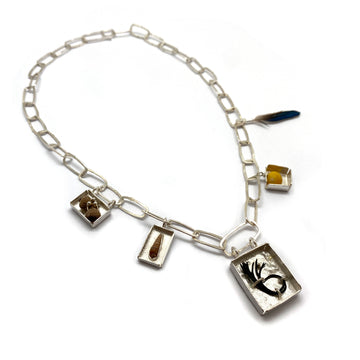 Lucy Spink -  Talisman Collector's Box Necklace