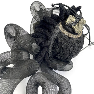 Lynne Speake - Curly Netty Brooch-Pins-Precious Collective-Pistachios