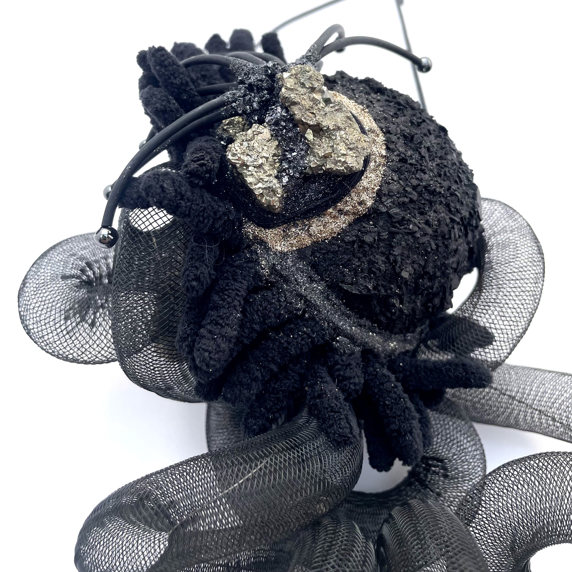 Lynne Speake - Curly Netty Brooch-Pins-Precious Collective-Pistachios