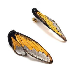 Marigold Wing Earrings-Earrings-Märta Mattsson-Pistachios