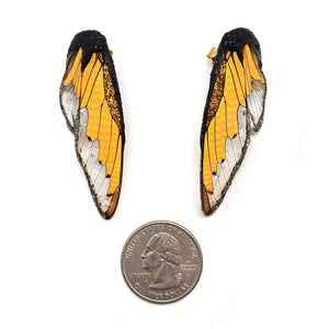 Marigold Wing Earrings-Earrings-Märta Mattsson-Pistachios
