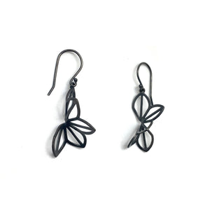 Medium Anise Fold Earrings-Earrings-Karin Jacobson-Pistachios