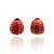 Medium Coral Flower Bud Earrings-Earrings-Naoko Yoshizawa-Pistachios