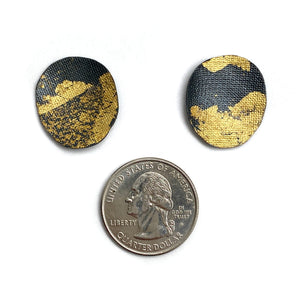 Medium Gold Leaf Studs-Earrings-Myung Urso-Pistachios