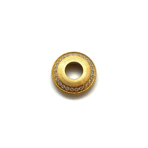 Medium Gold Topper - Embellished-Rings-Manuela Carl-Pistachios