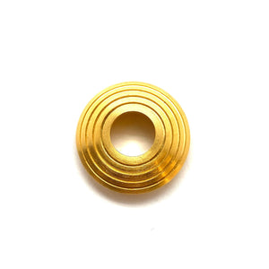 Medium Gold Topper - Plain-Rings-Manuela Carl-Pistachios