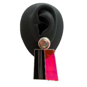 Midcentury Angles Earrings-Earrings-Carin Jones-Pistachios