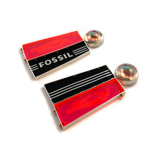 Midcentury Angles Earrings-Earrings-Carin Jones-Pistachios