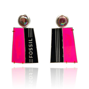 Midcentury Angles Earrings-Earrings-Carin Jones-Pistachios