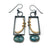 Mineral And Marrow Earrings - Mink and Kyanite-Earrings-Carin Jones-Pistachios