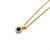 Mini CZ and Lapis Necklace-Necklaces-Bernd Wolf-Pistachios