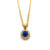 Mini CZ and Lapis Necklace-Necklaces-Bernd Wolf-Pistachios