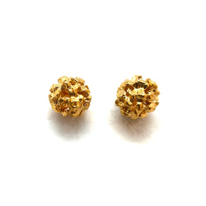 Mini Gold Cluster Studs-Earrings-Erich Durrer-Pistachios