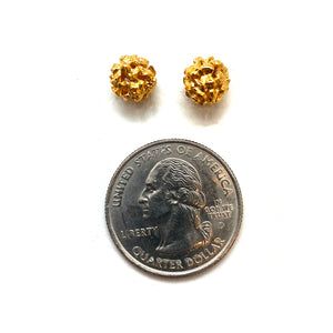 Mini Gold Cluster Studs-Earrings-Erich Durrer-Pistachios