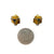 Mini Gold Square Studs-Earrings-So Young Park-Pistachios