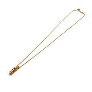 Mini Gold Tube Necklace-Necklaces-Dana Bronfman-Pistachios