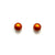 Mini Orange Sphere Studs-Earrings-Ursula Muller-Pistachios