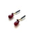 Mini Tangle Studs - Ruby and Garnet-Earrings-Heather Guidero-Pistachios